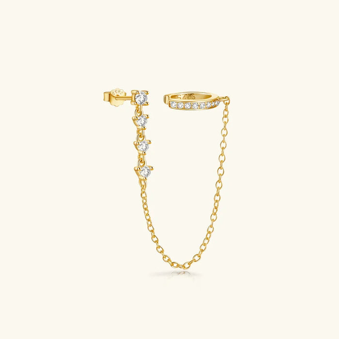JOSIE. Chain Cuff Earrings
