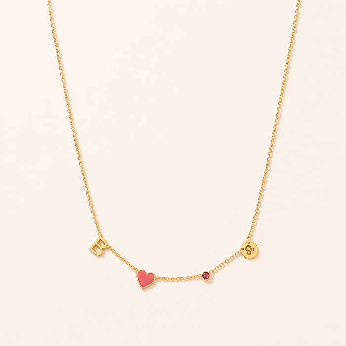 ELARA. Story Charm Necklace