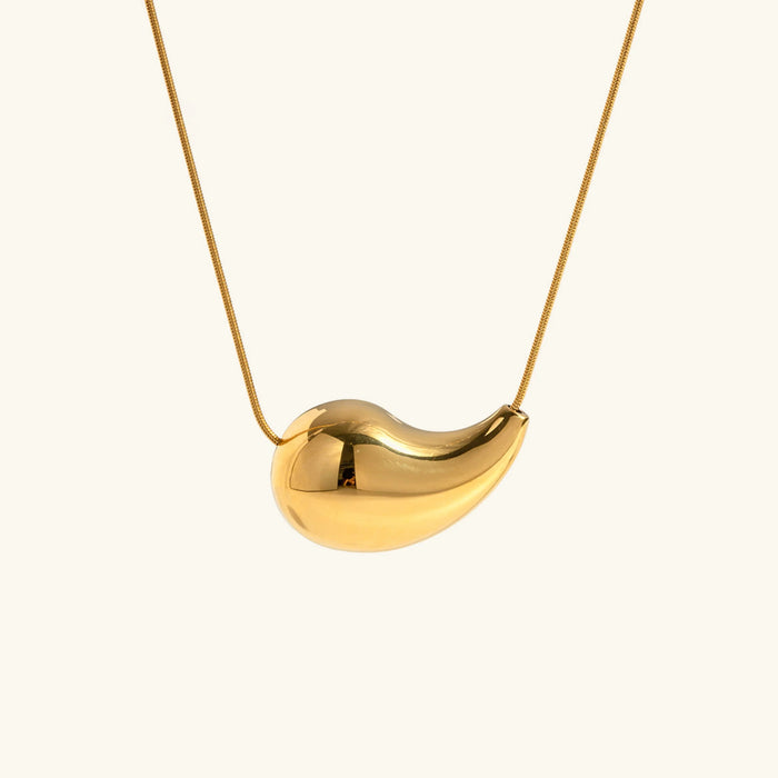 WILLOW. Teardrop Pendant Necklace