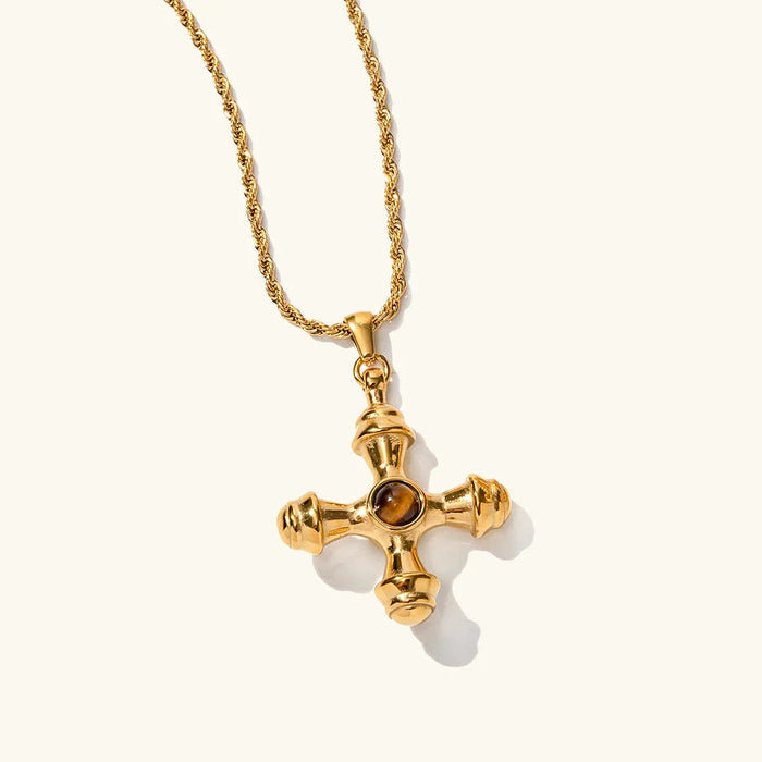 TESS. Diamond Pendant Necklace
