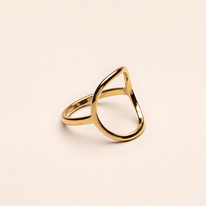 ADA. Oval Signet Ring