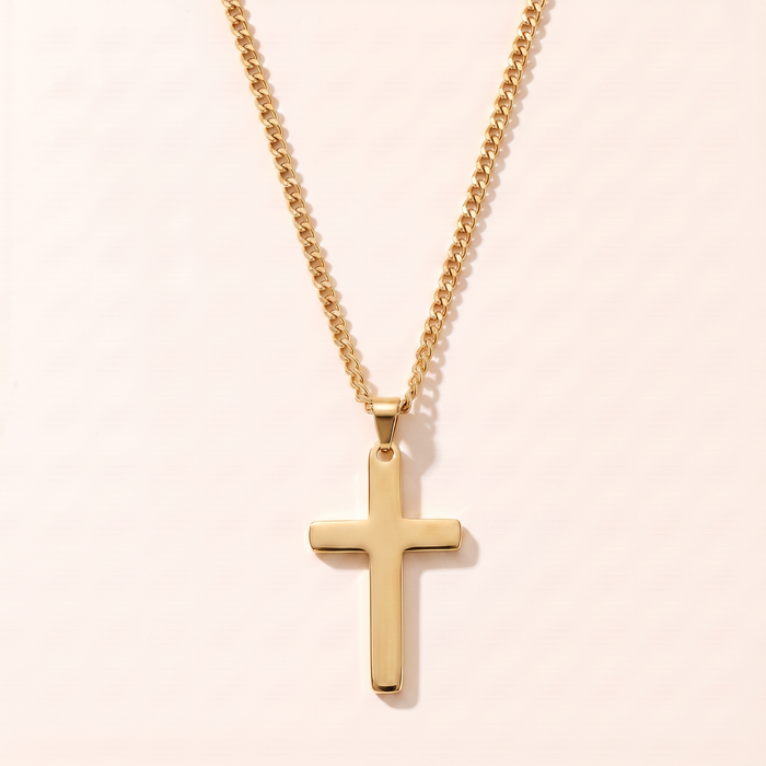 ROMAN. Cross Pendant Necklace