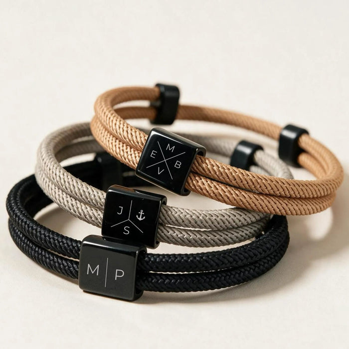 COLE. Braided Cord Bracelet