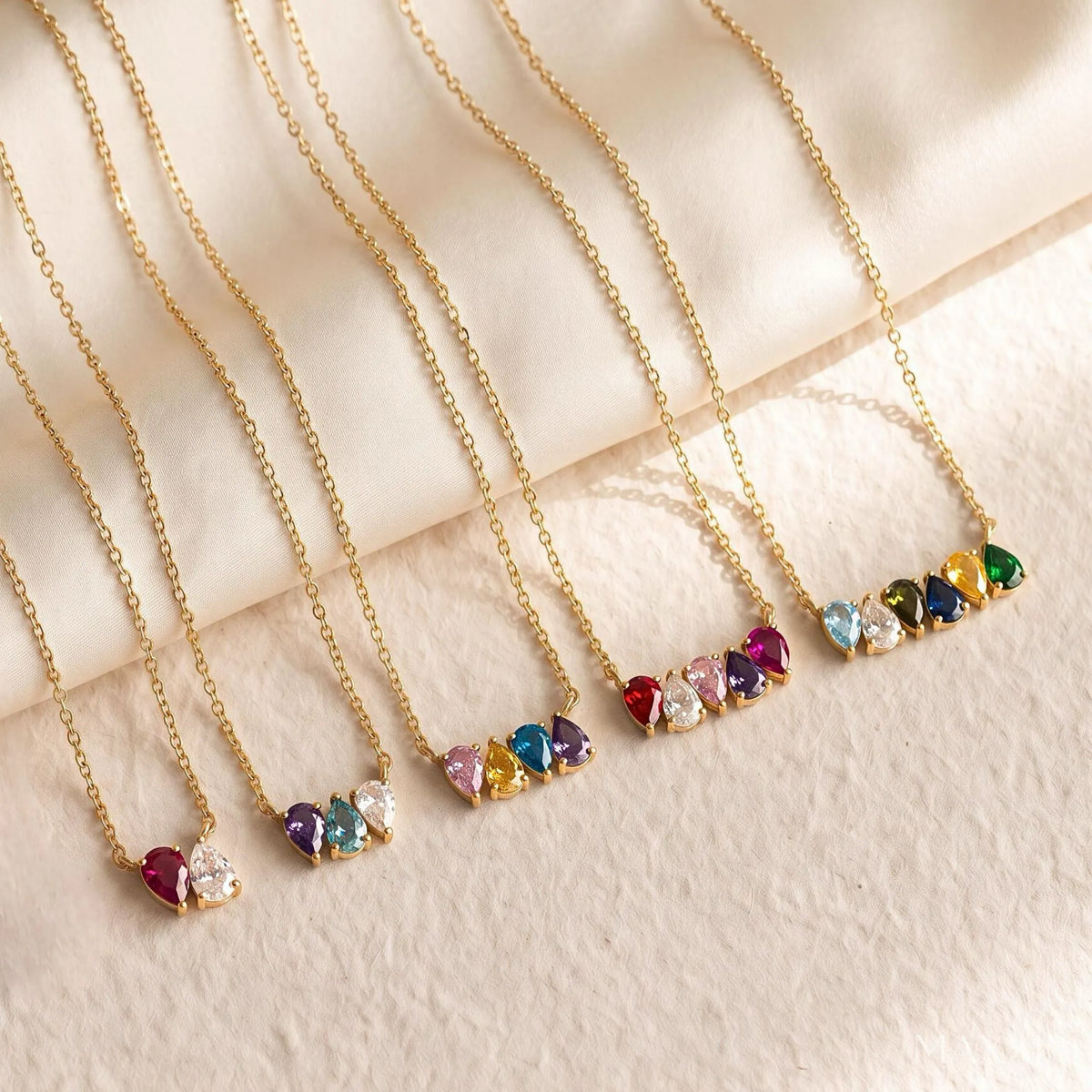 ROSALIE. Birthstone Necklace