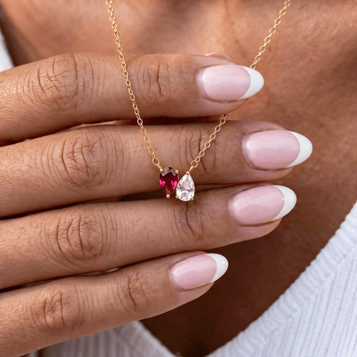 ROSALIE. Birthstone Necklace