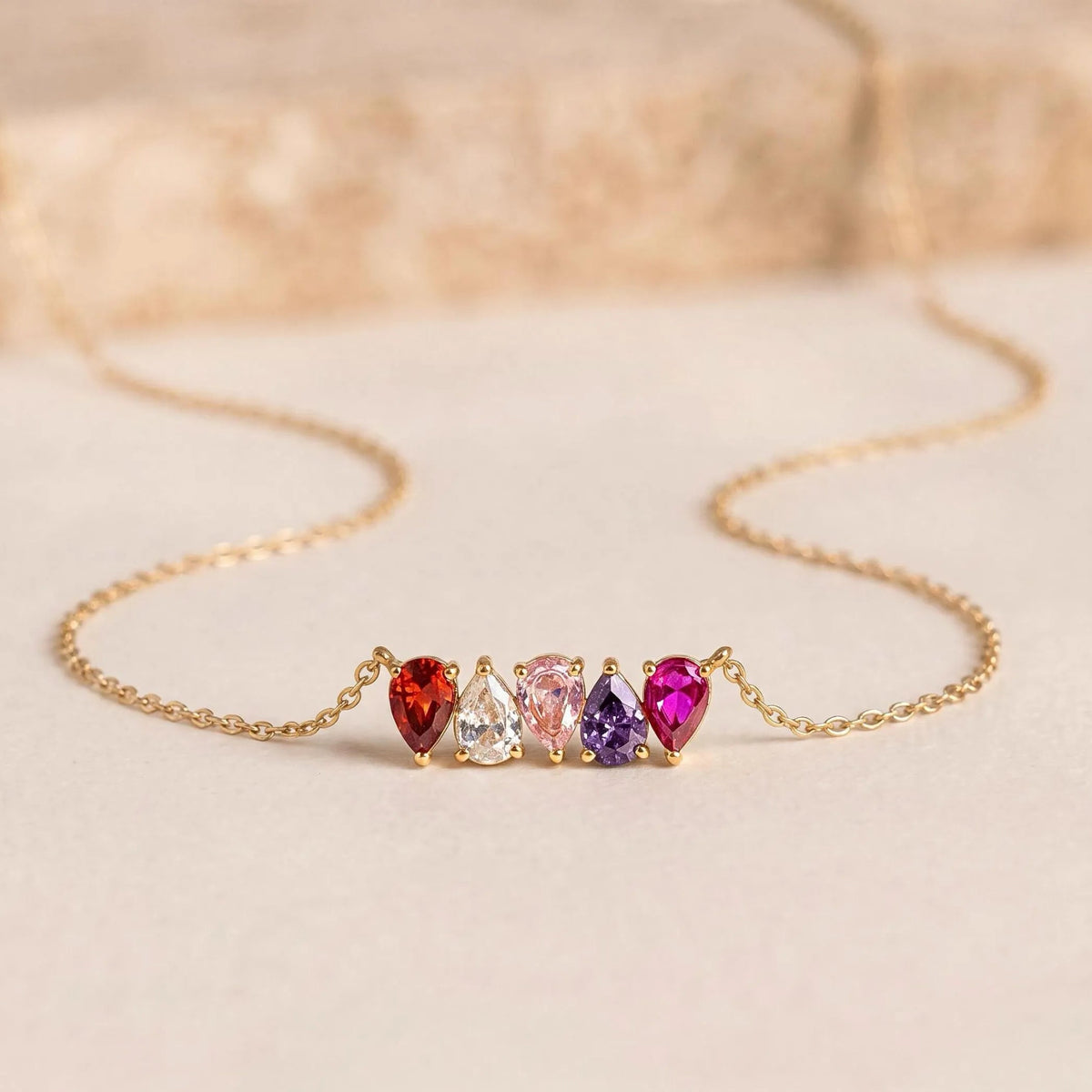 ROSALIE. Birthstone Necklace