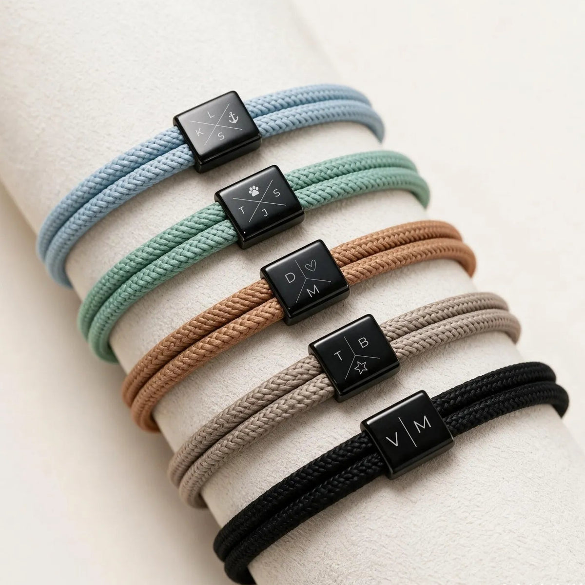 COLE. Braided Cord Bracelet