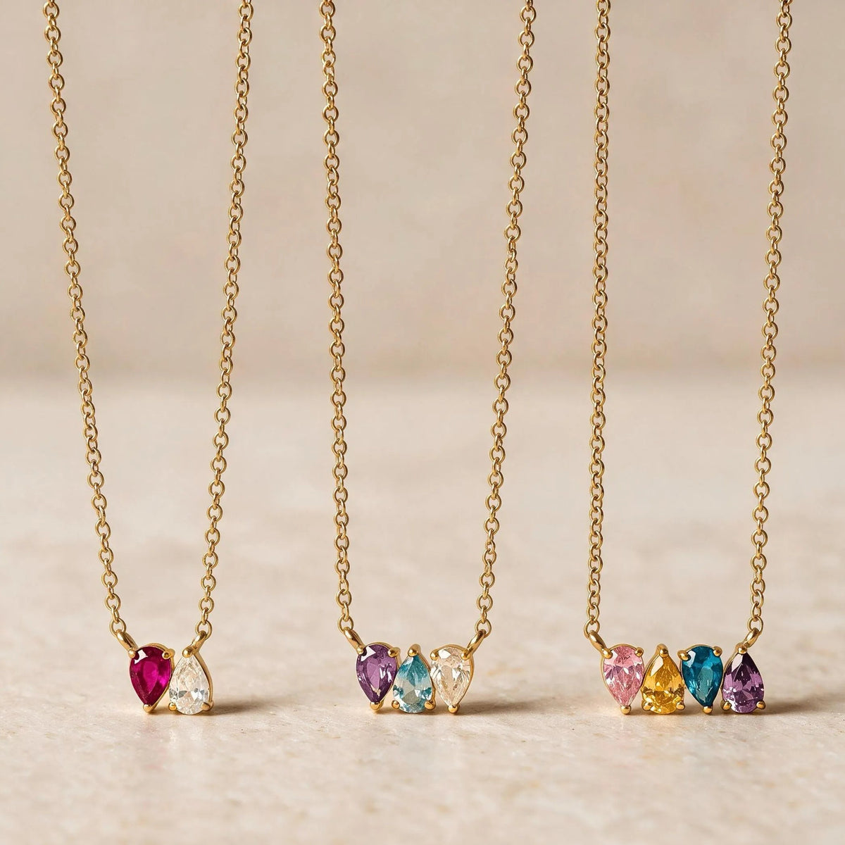 ROSALIE. Birthstone Necklace