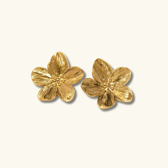 POPPY. Flower Earrings