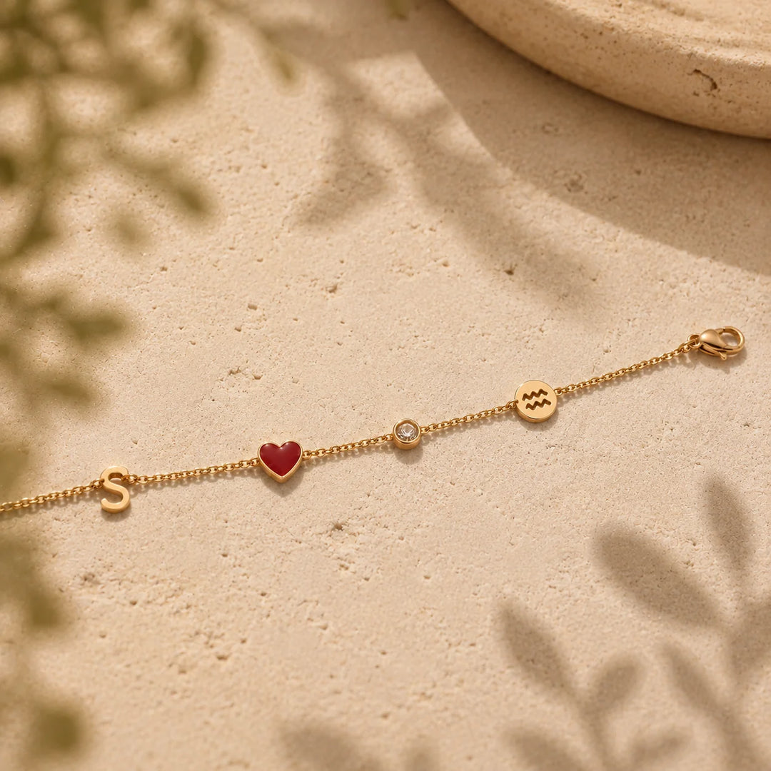 CLEO. Story Charm Bracelet