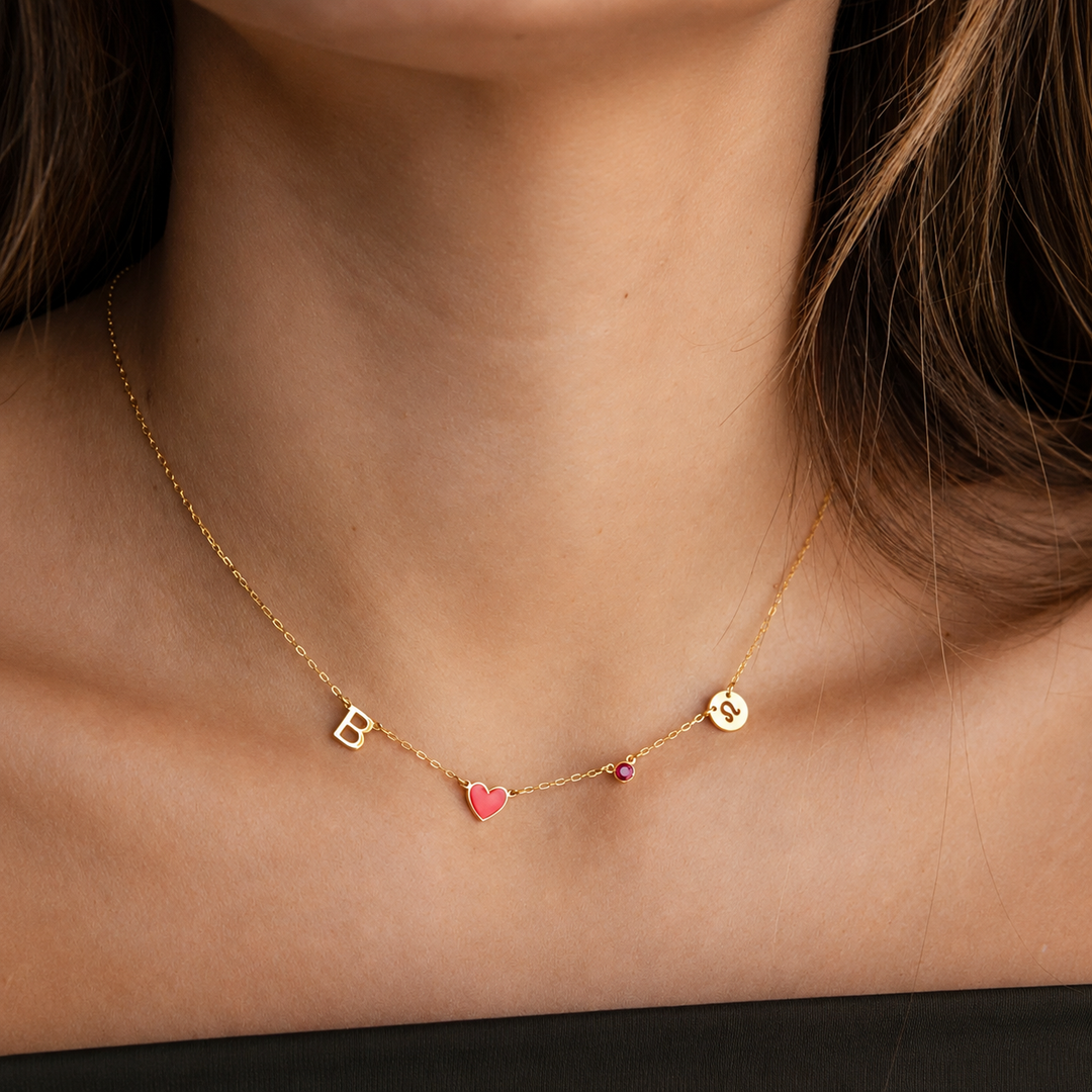 ELARA. Story Charm Necklace