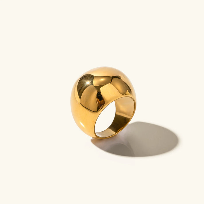 MERYL. Dome Band Ring