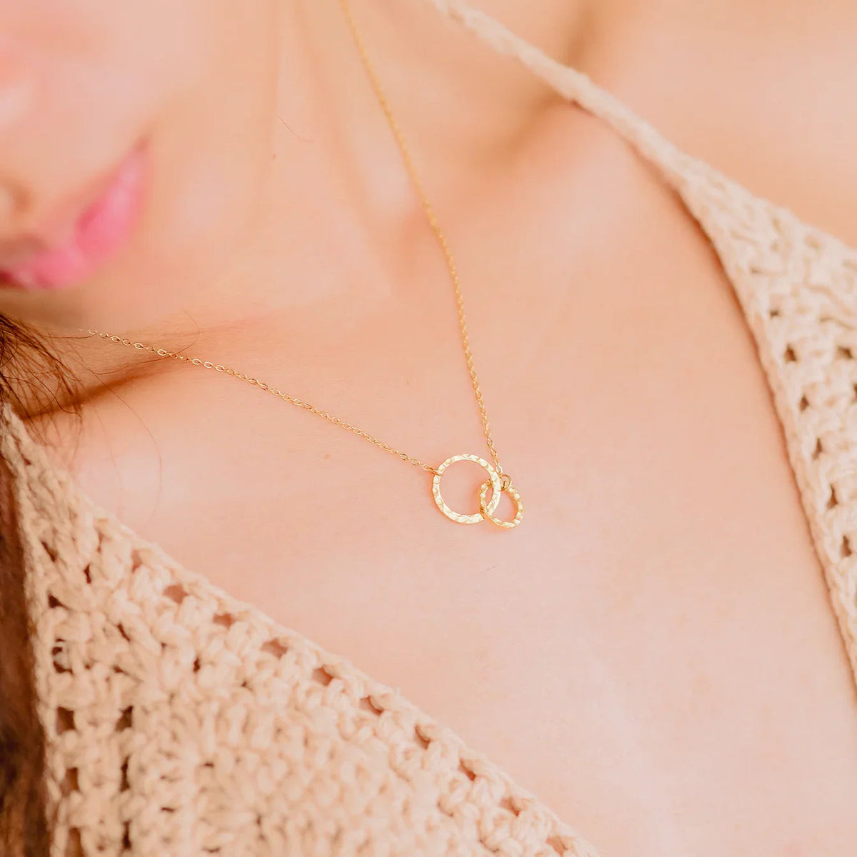 ROSE. Statement Link Necklace