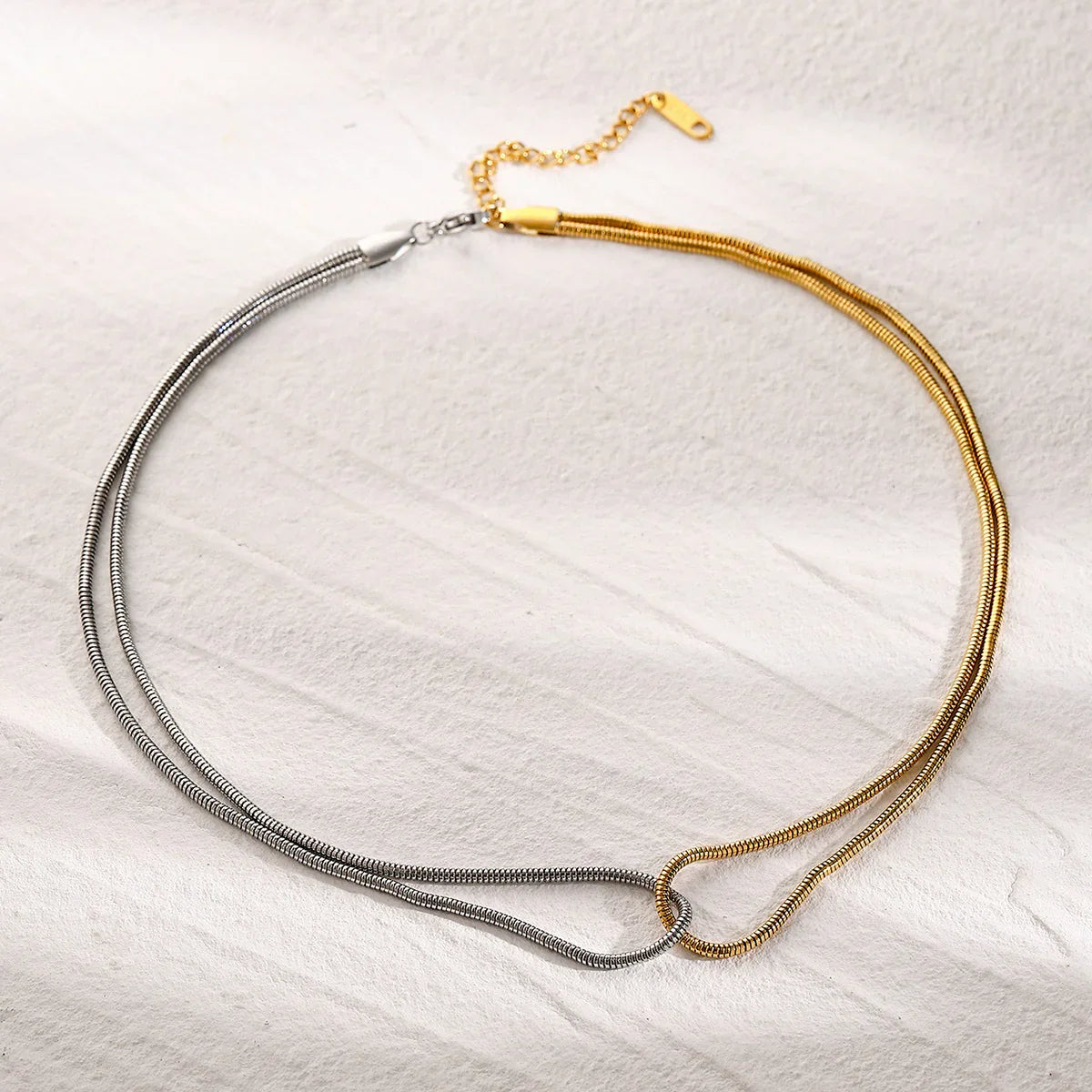 ROWAN. Two Tone Chain Necklace