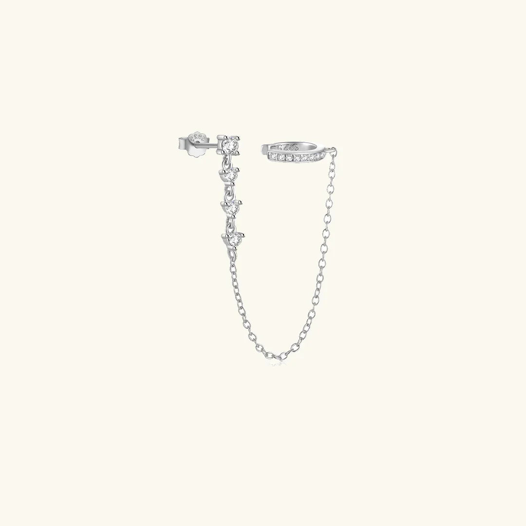 JOSIE. Chain Cuff Earrings