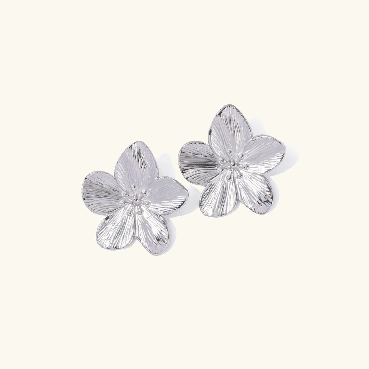 POPPY. Flower Earrings
