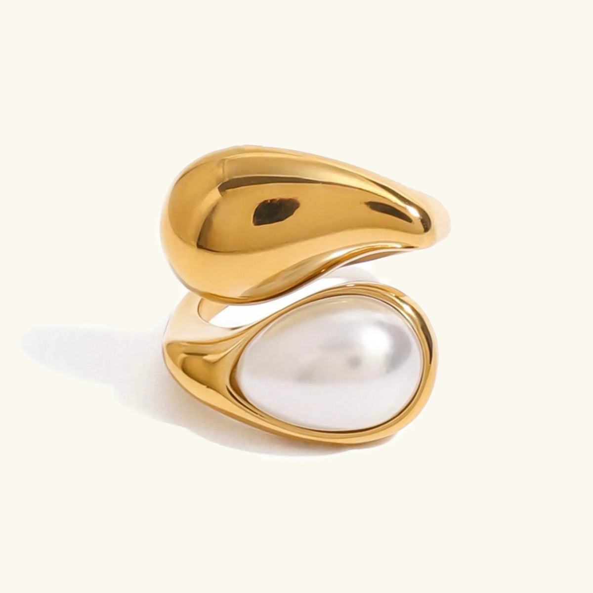 FERN. Sculpted Stone Ring