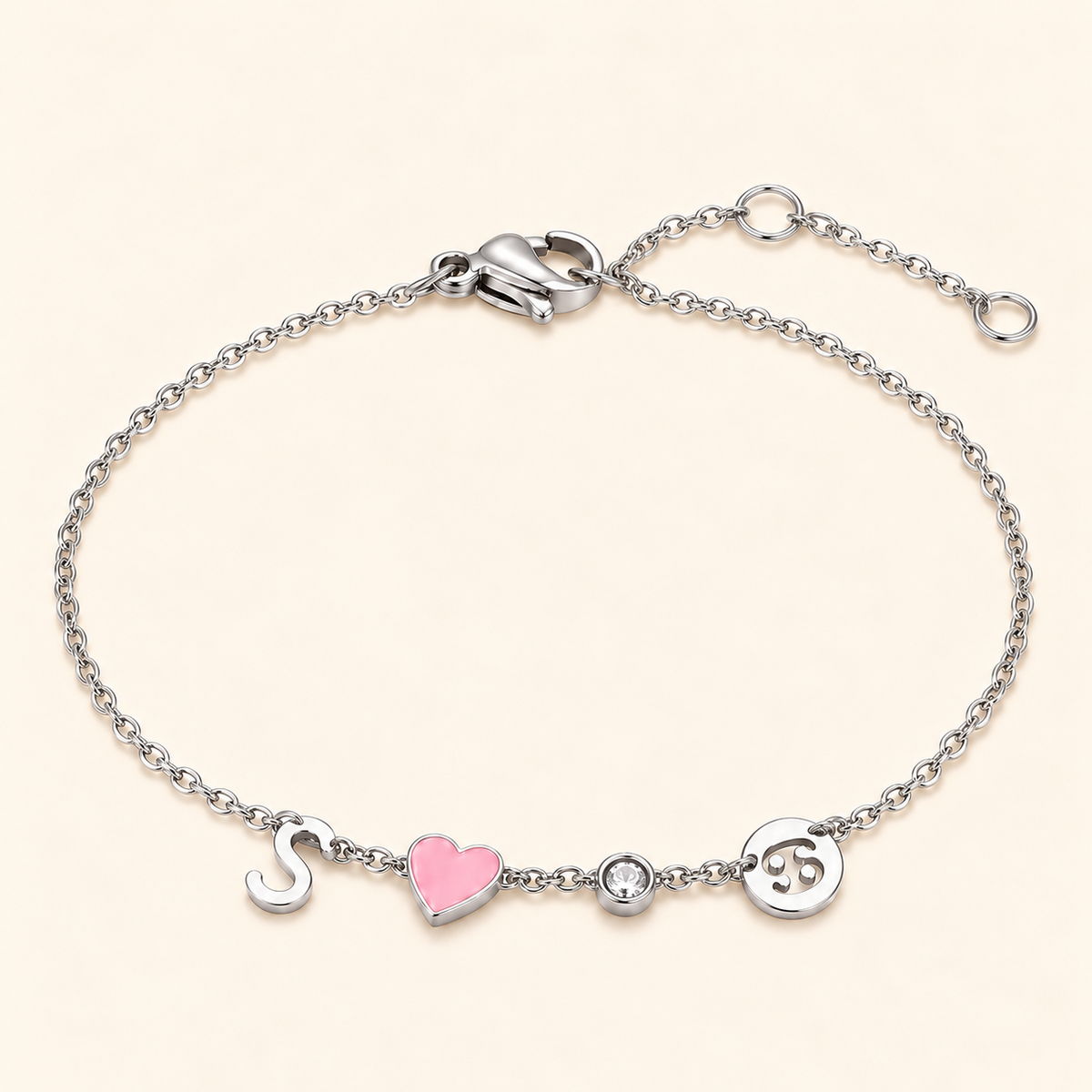 CLEO. Story Charm Bracelet