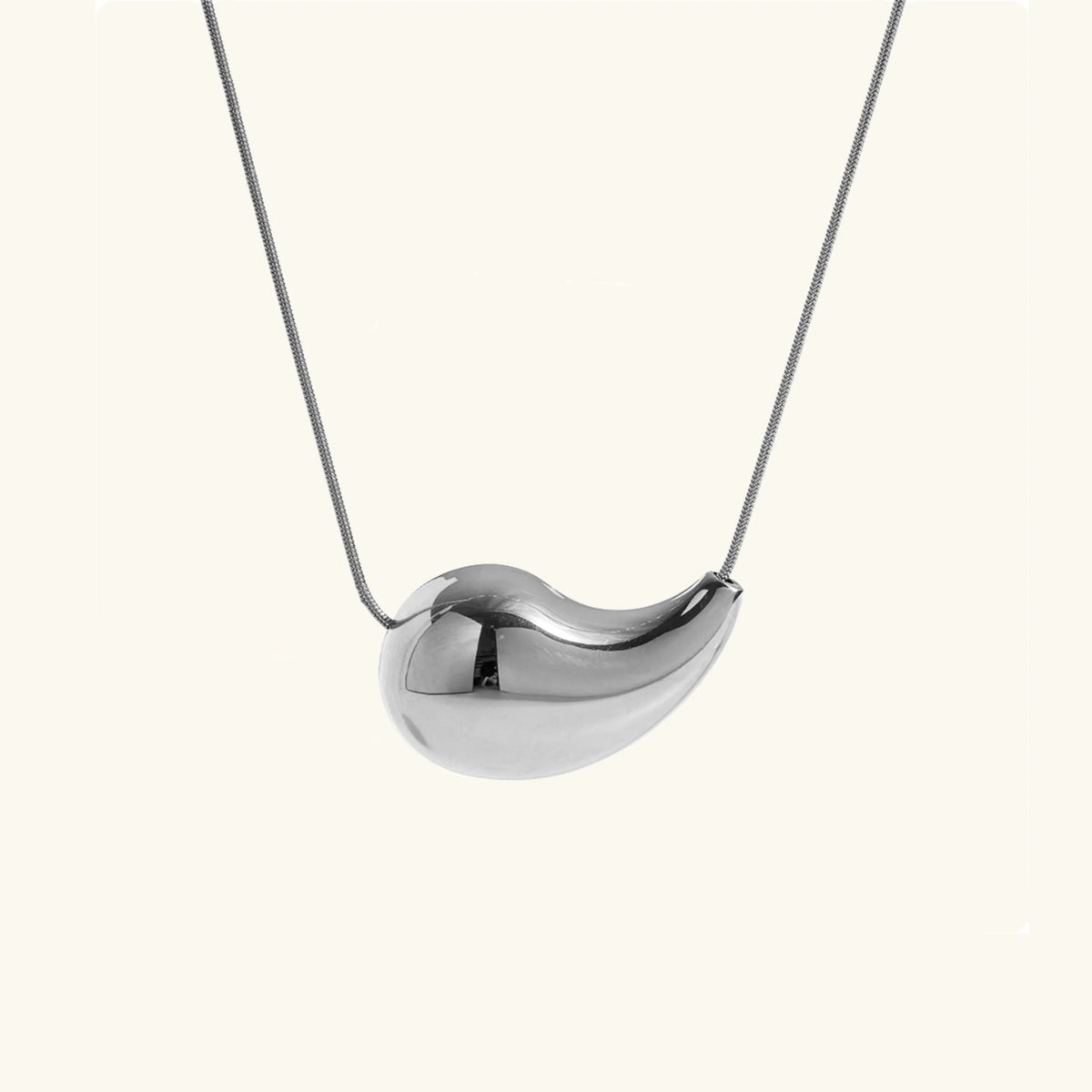 WILLOW. Teardrop Pendant Necklace