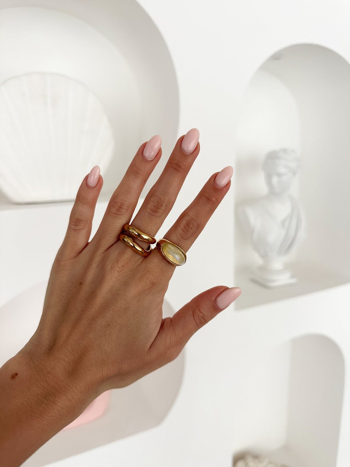 NELL. Stone Ring