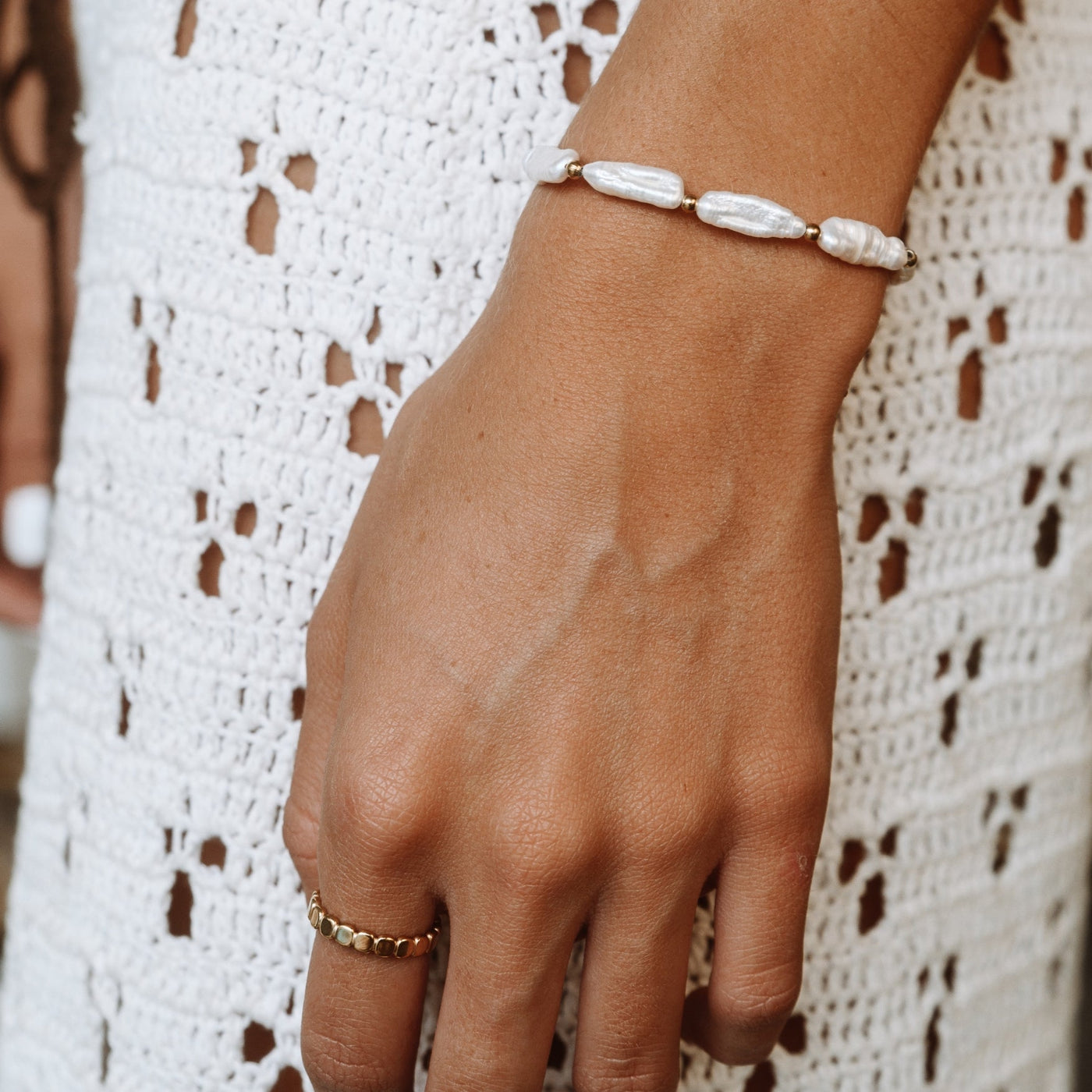GRACIE. Beaded Ring
