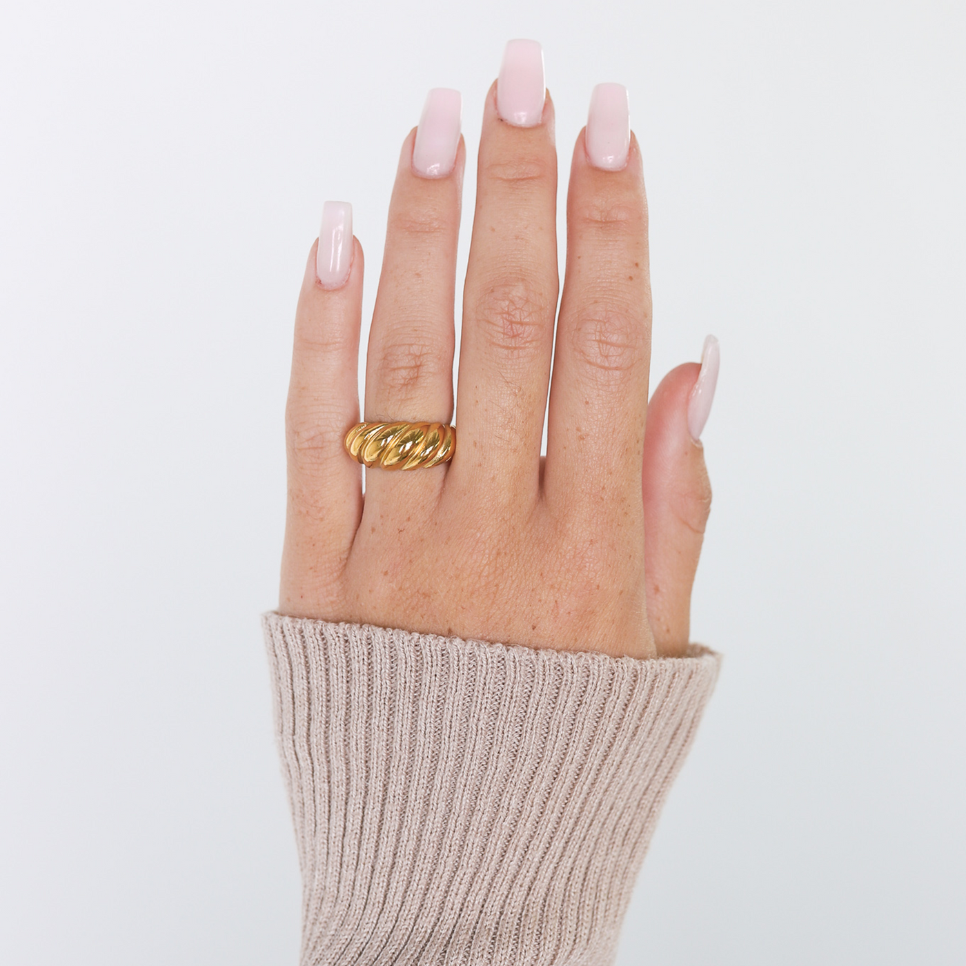 MAY. Chunky Dome Ring