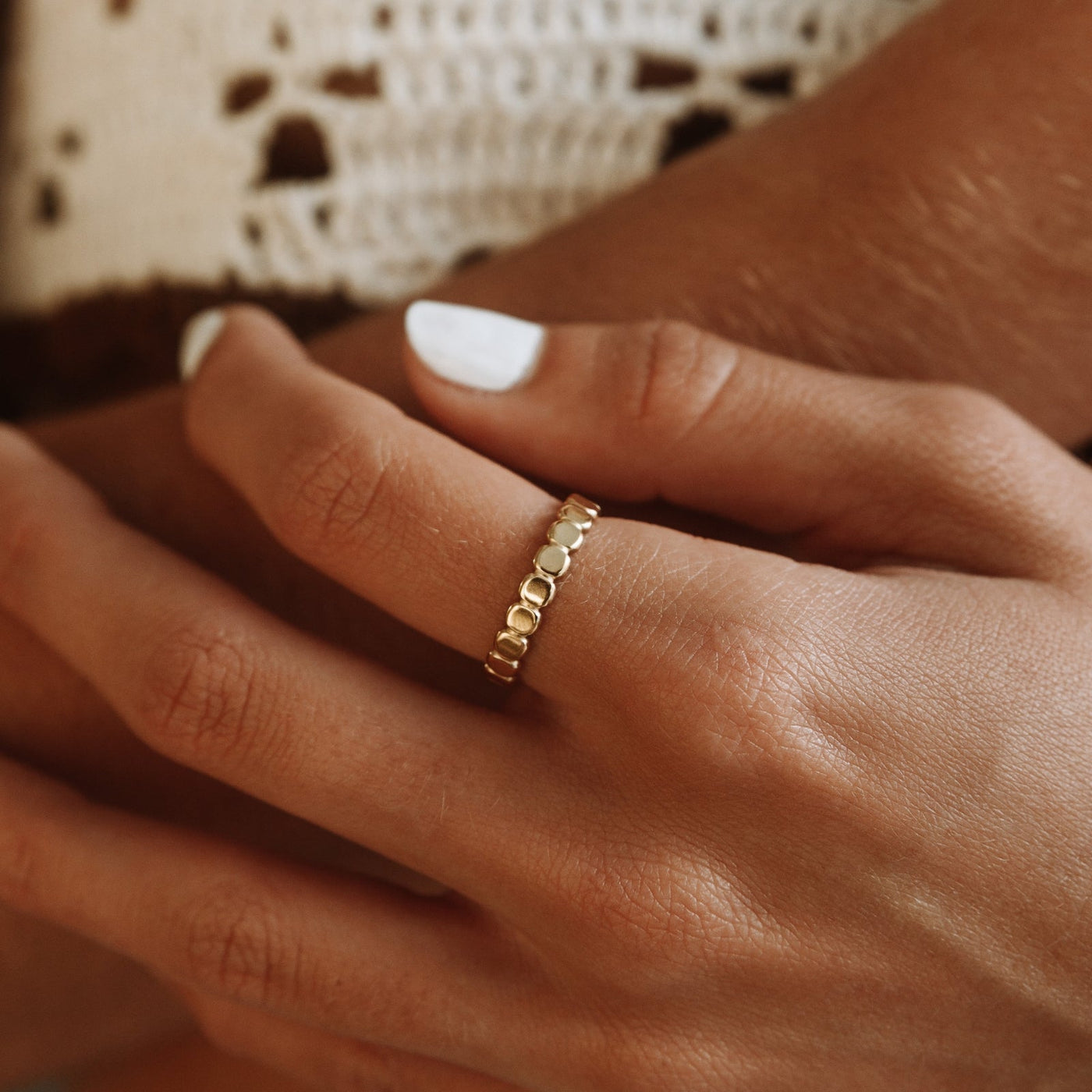 GRACIE. Beaded Ring