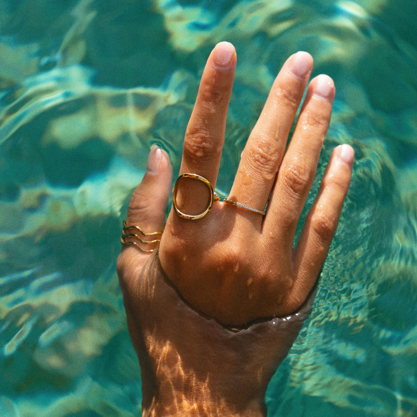 ADA. Oval Signet Ring