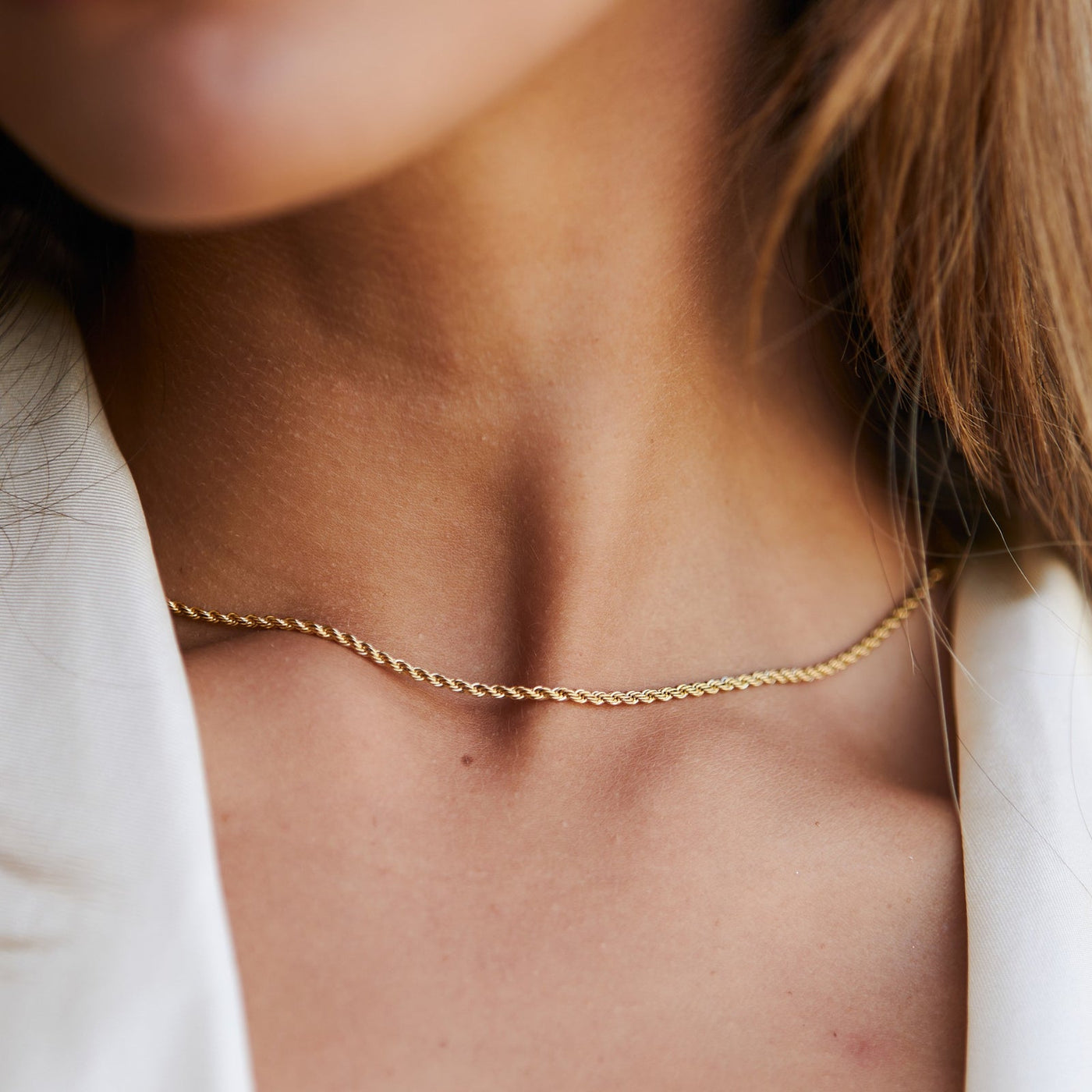PHOEBE. Rope Chain Necklace