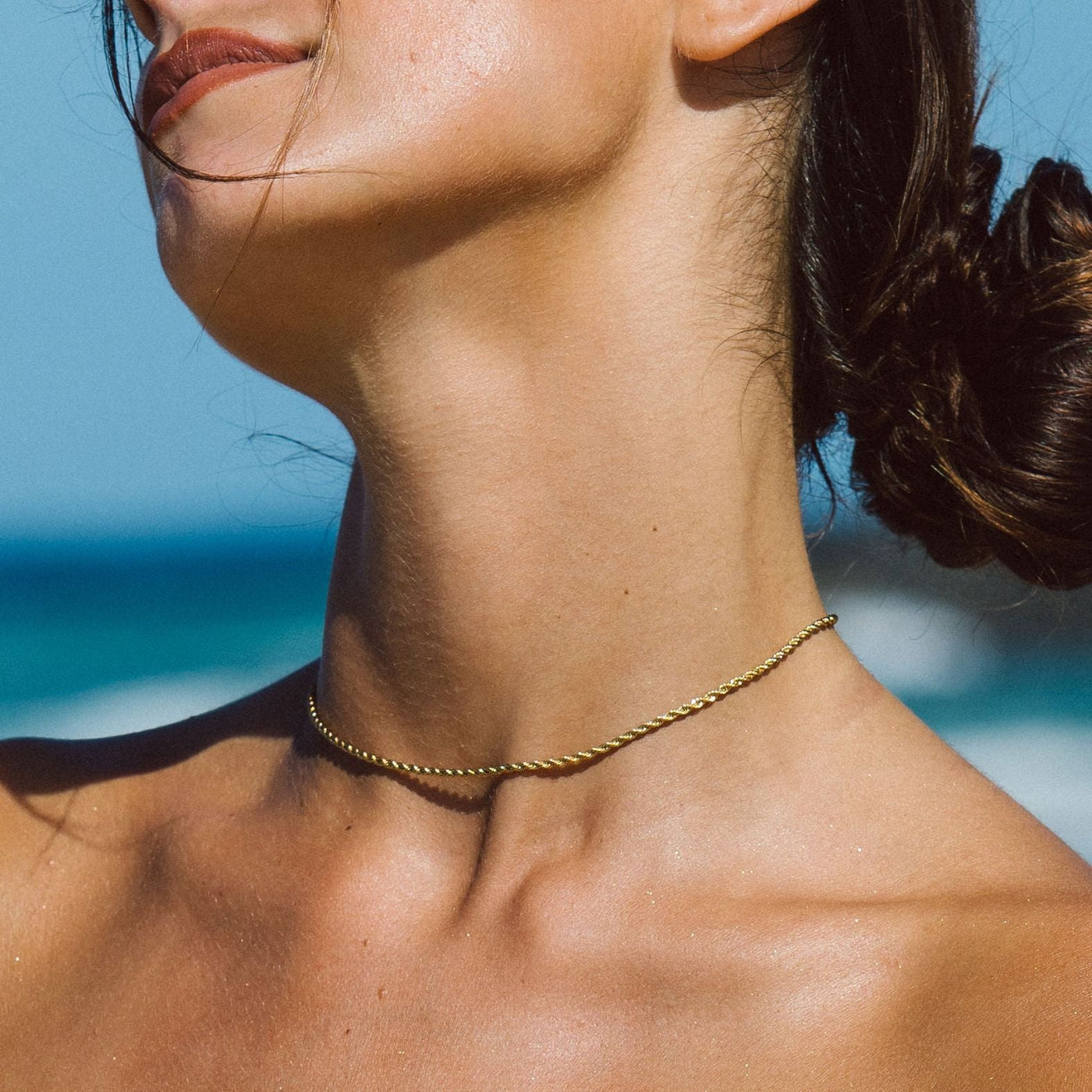 PHOEBE. Rope Chain Necklace