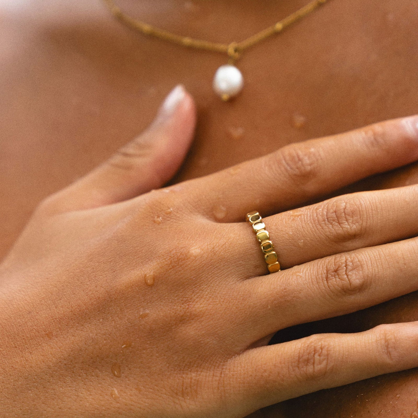 GRACIE. Beaded Ring