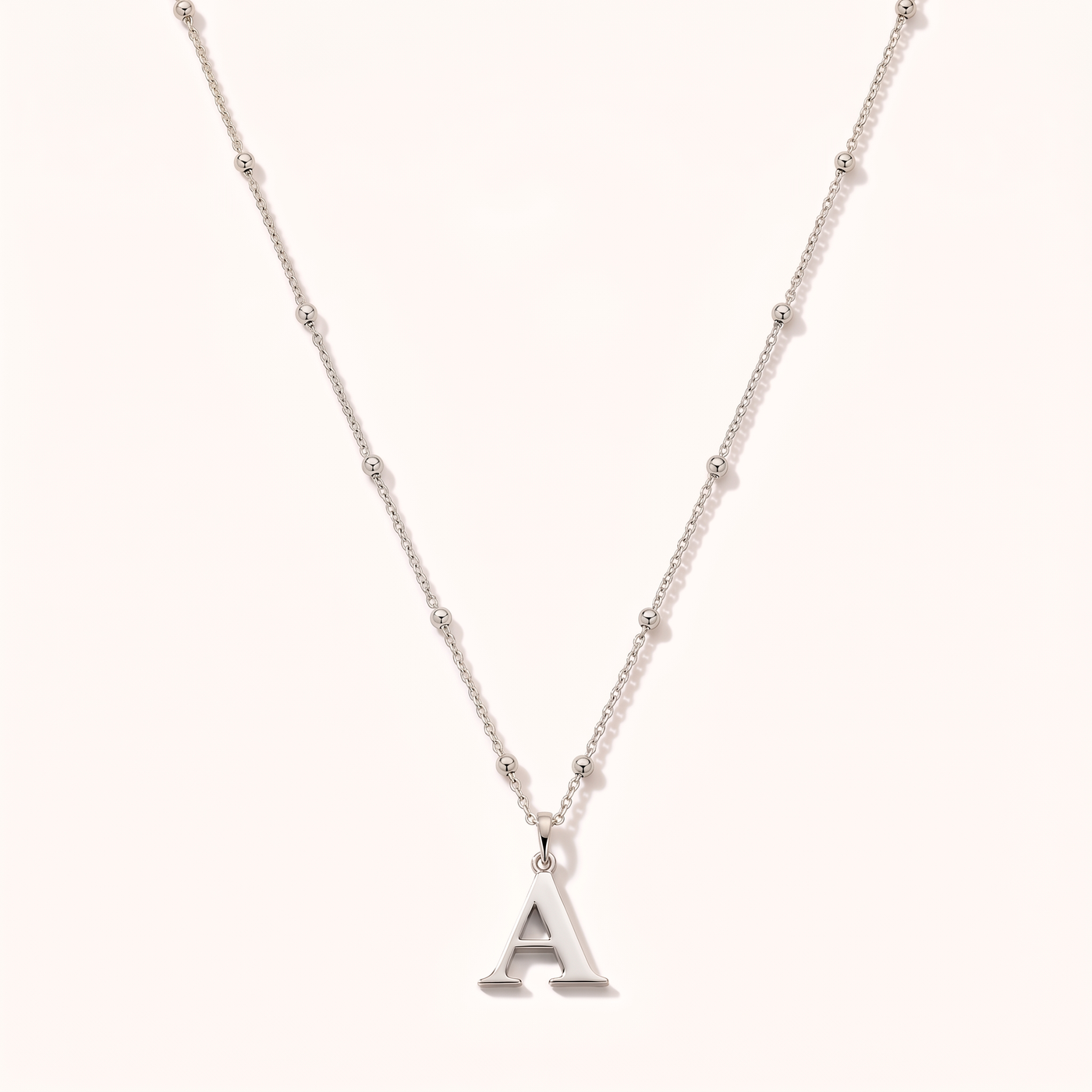 WREN. Initial Pendant Necklace