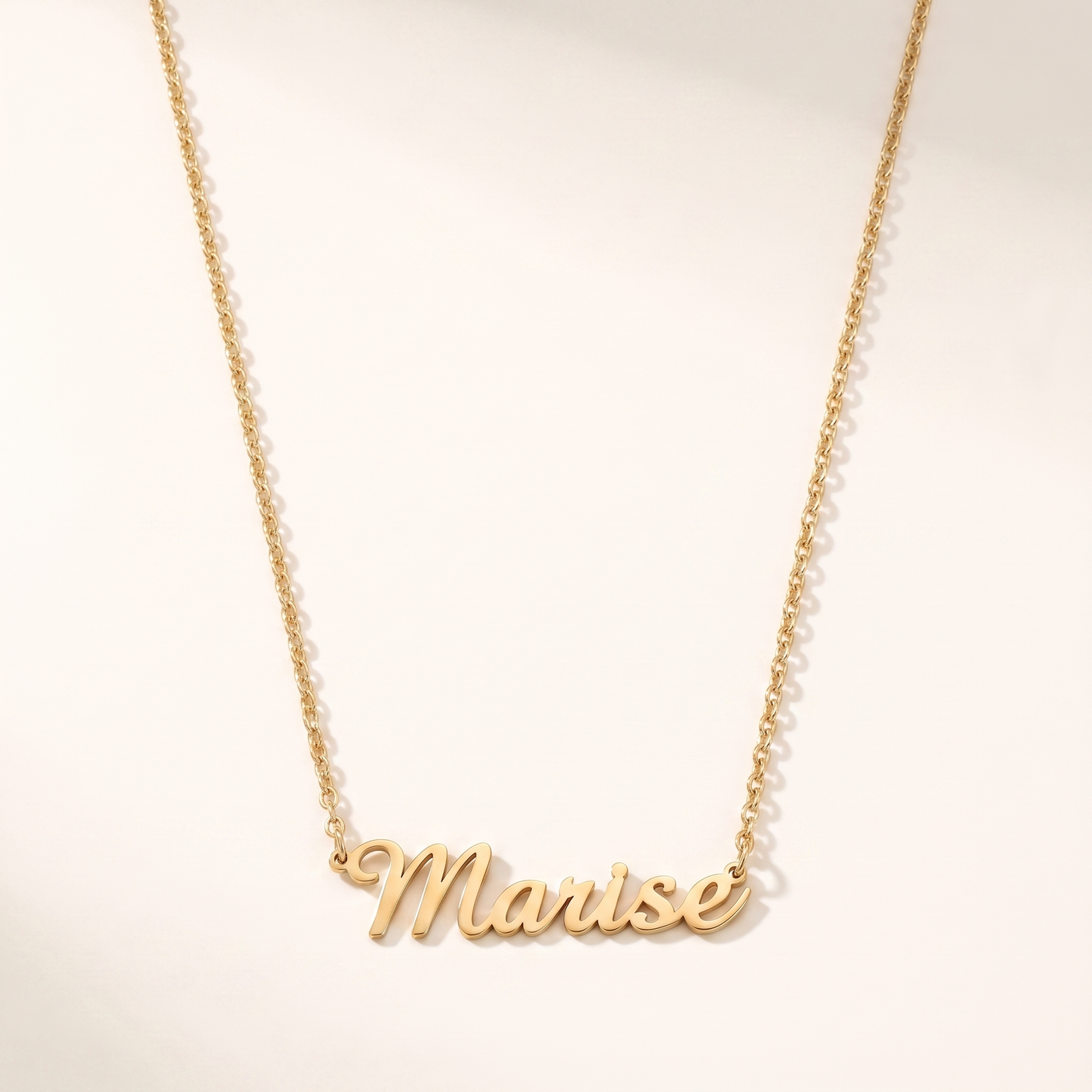 MARISE. Signature Name Necklace