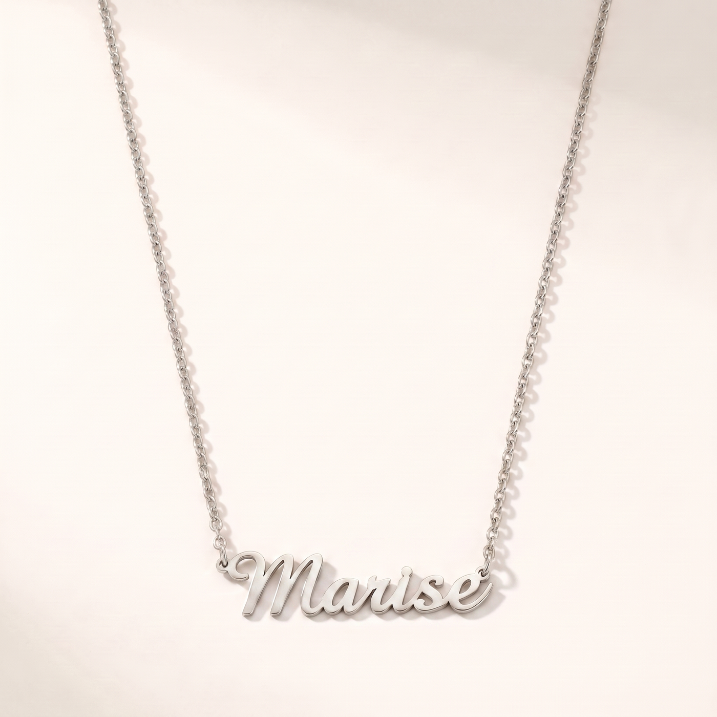MARISE. Signature Name Necklace