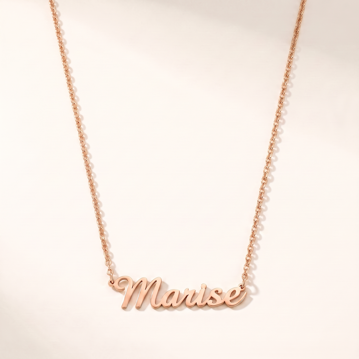 MARISE. Signature Name Necklace