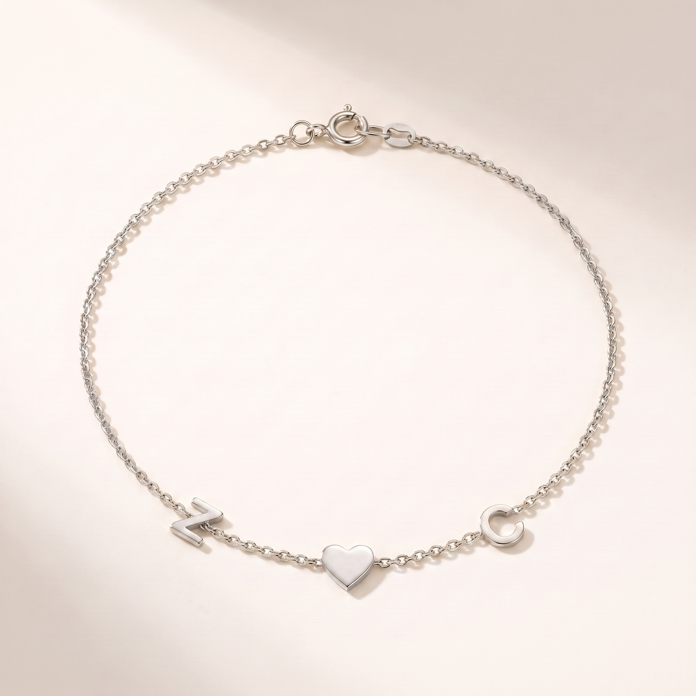 ISLA. Initial & Symbol Bracelet
