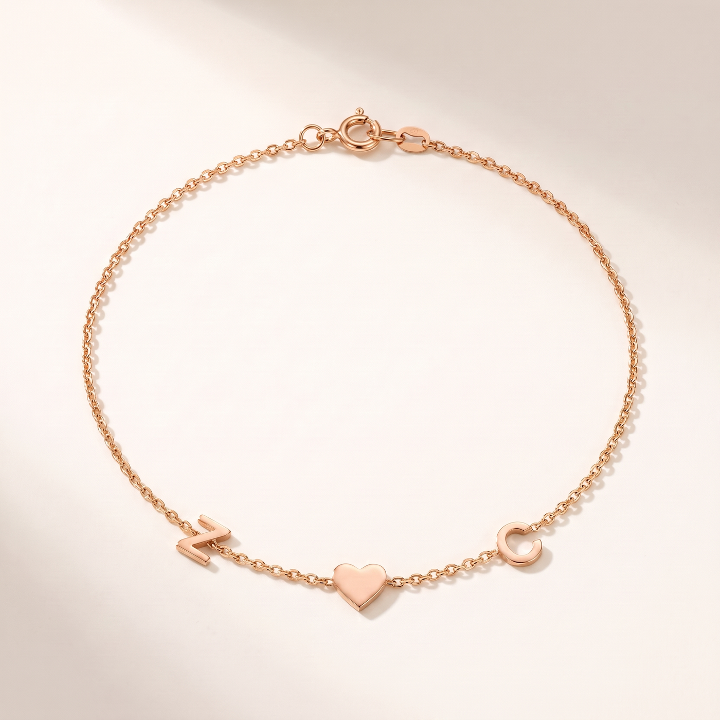 ISLA. Initial & Symbol Bracelet