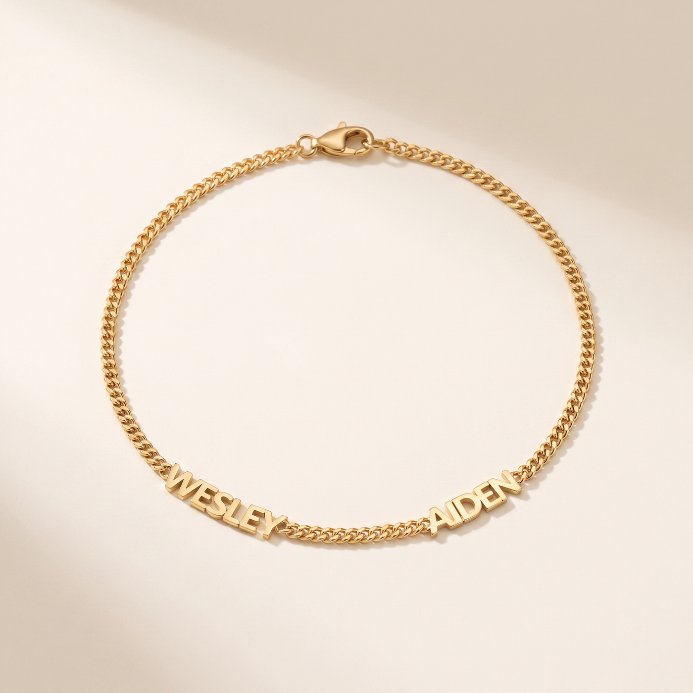 DELANEY. Multi-Name Bracelet