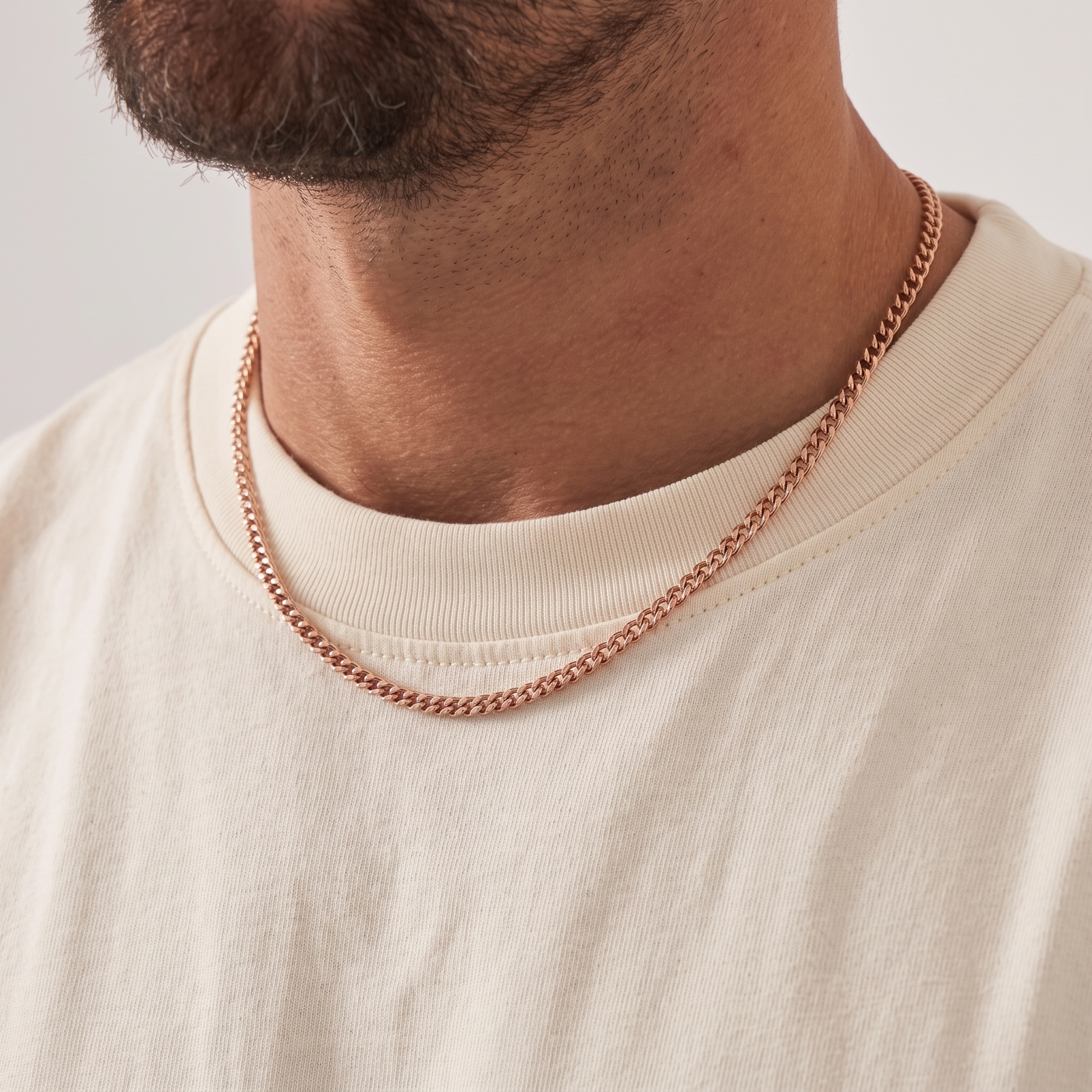 HUDSON. Cuban Chain Necklace 5mm