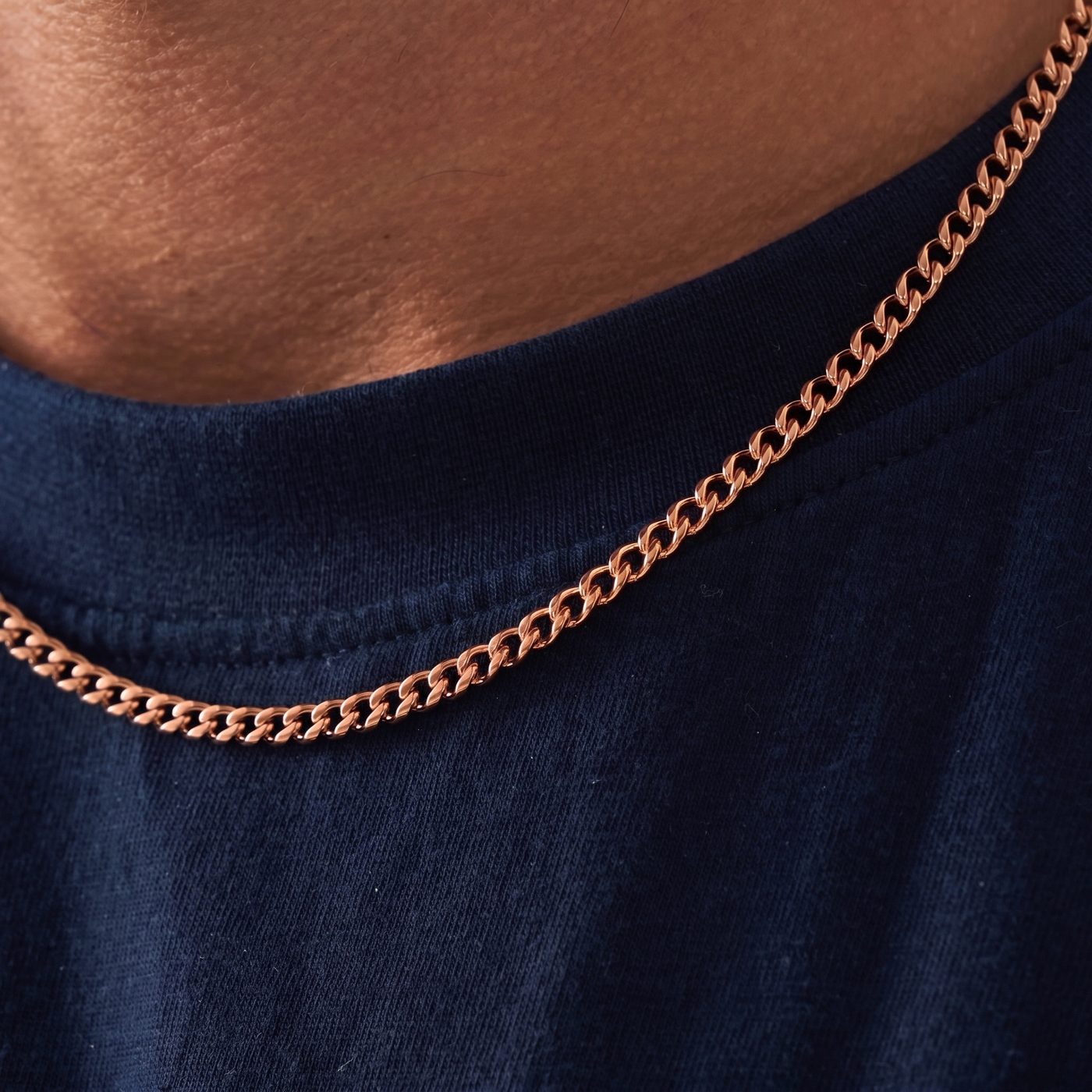HUDSON. Cuban Chain Necklace 5mm