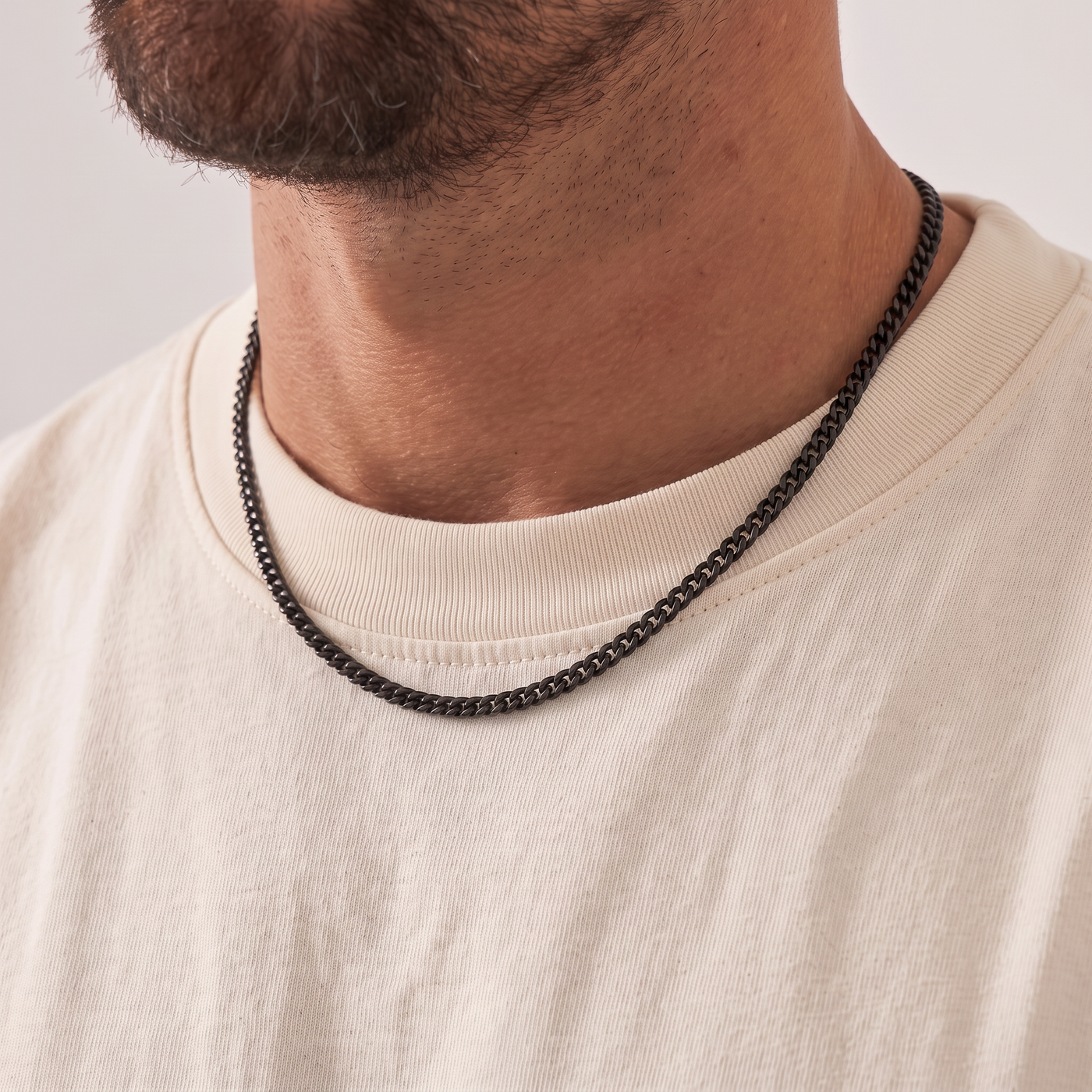 HUDSON. Cuban Chain Necklace 5mm