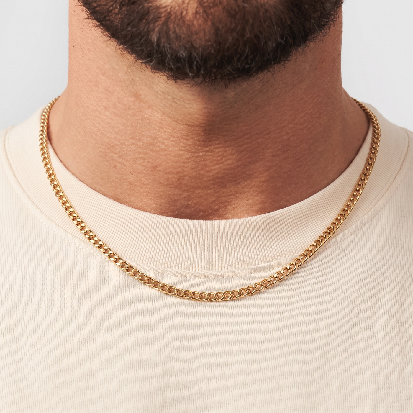 HUDSON. Cuban Chain Necklace 5mm