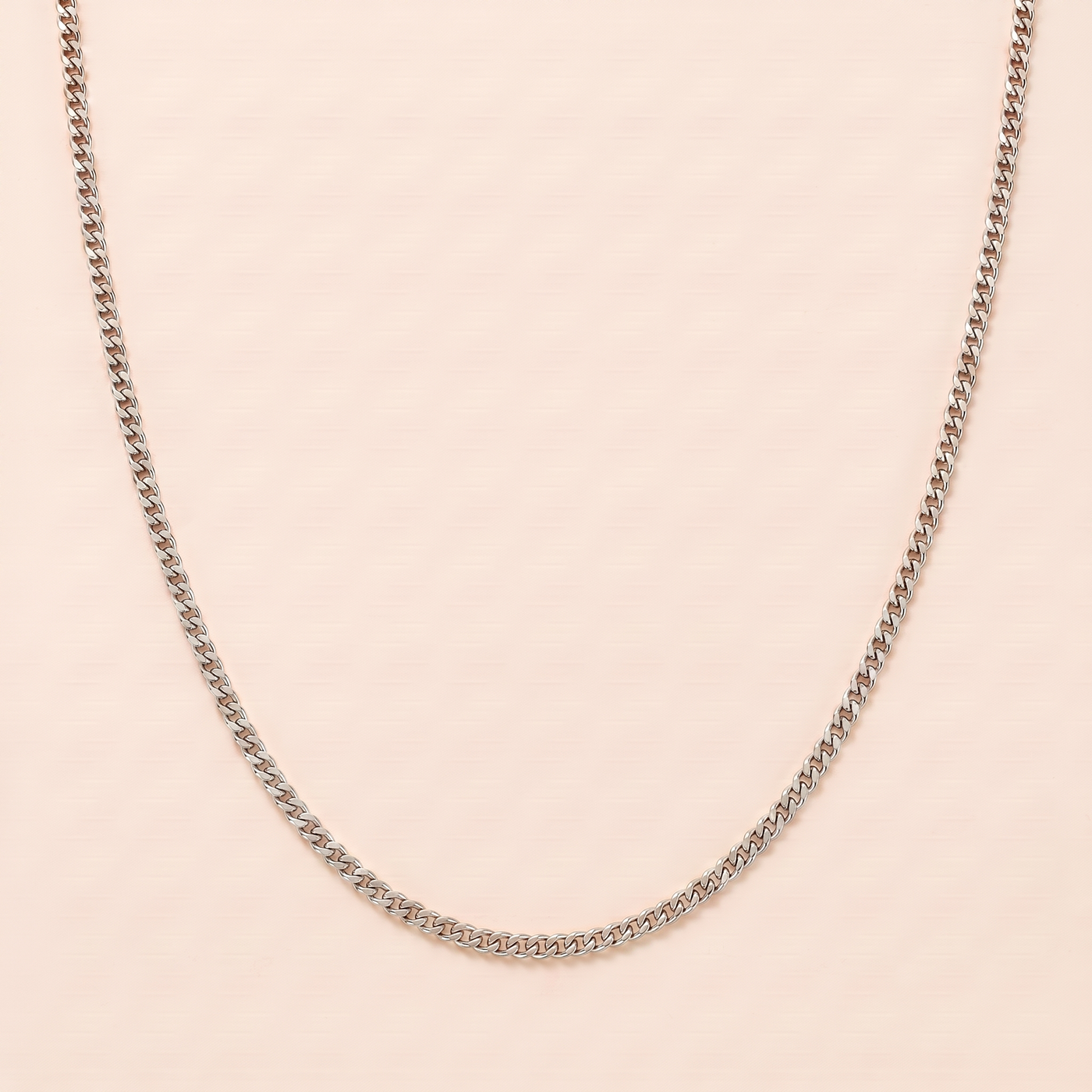 HUDSON. Cuban Chain Necklace 3mm