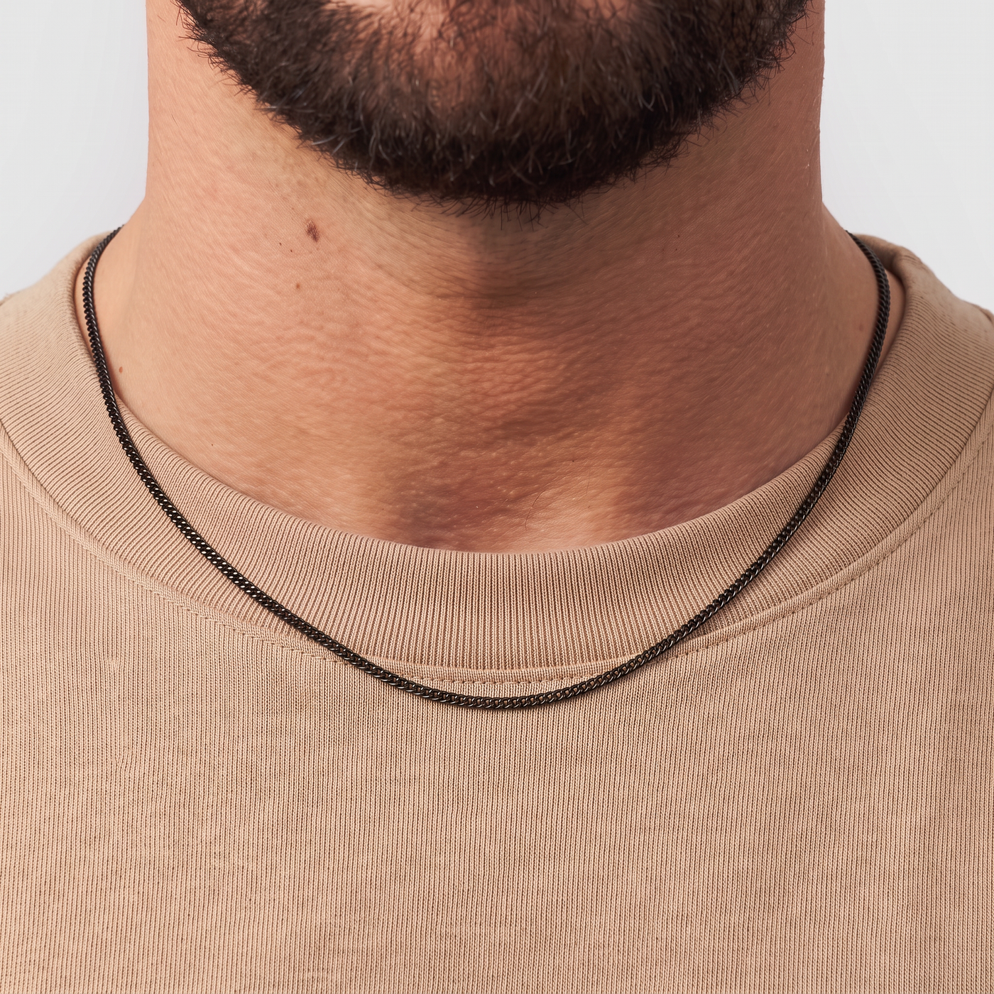 HUDSON. Cuban Chain Necklace 3mm