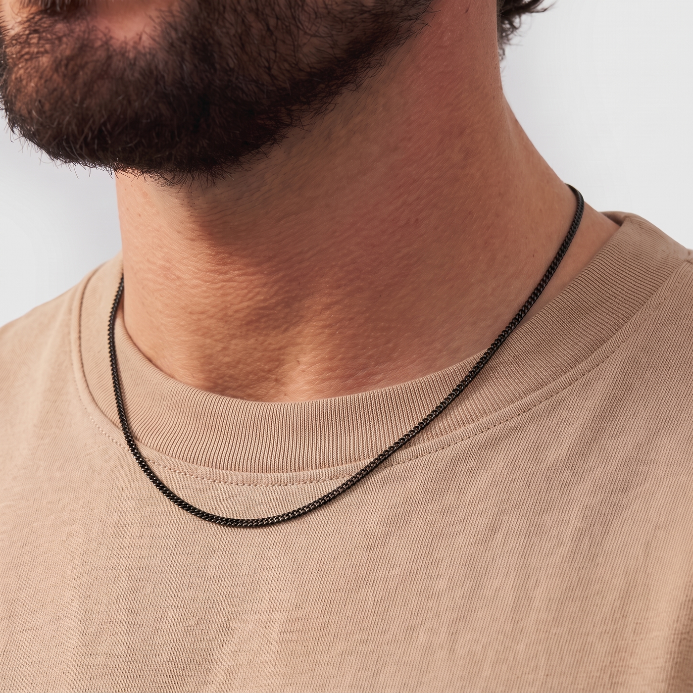 HUDSON. Cuban Chain Necklace 3mm