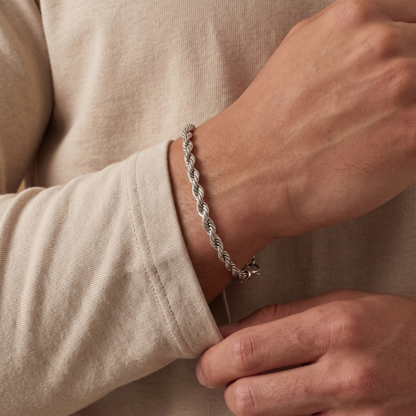 DASH. Rope Chain Bracelet 4MM