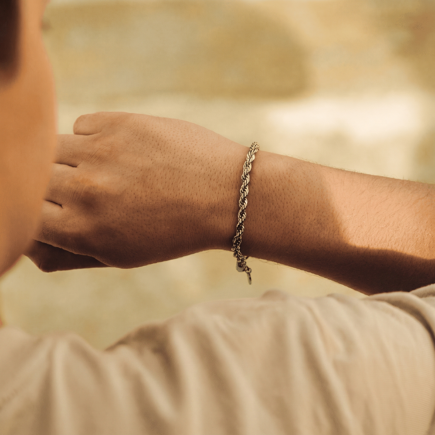 DASH. Rope Chain Bracelet 4MM