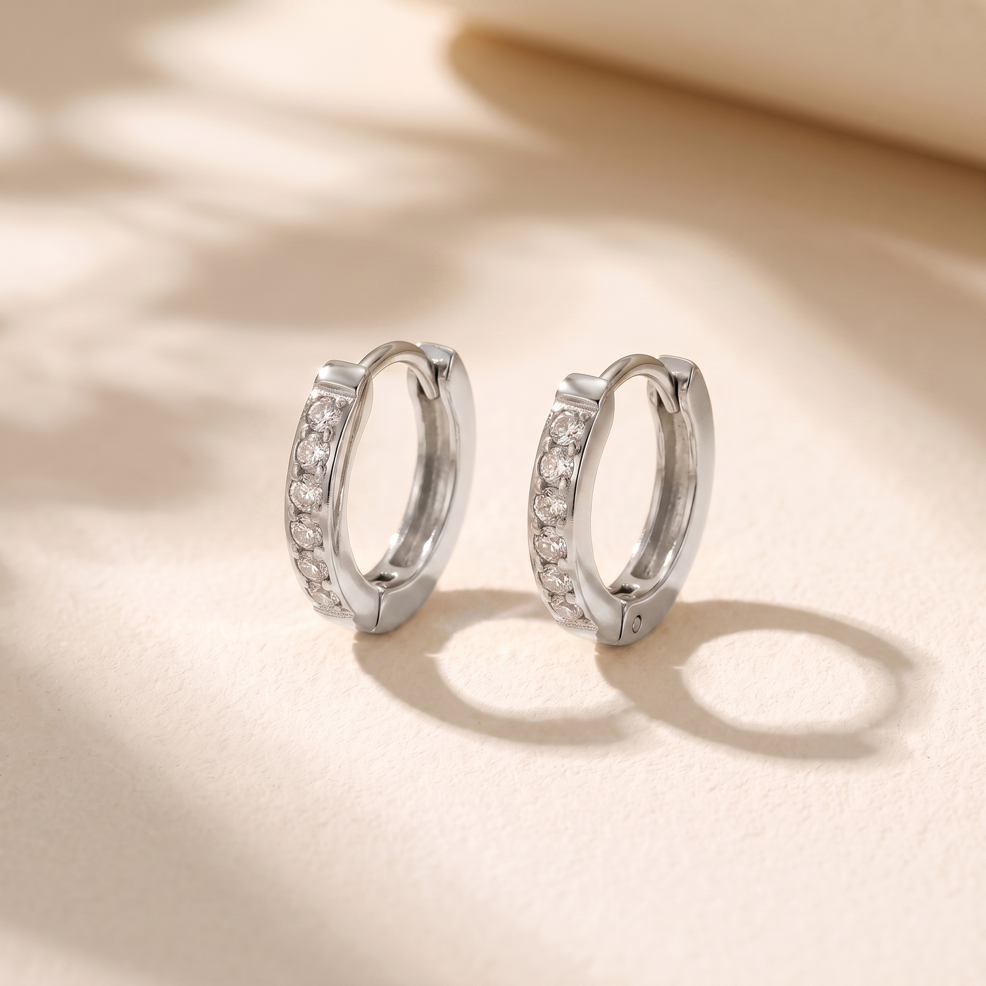 BREE. Tiny Hoop Earrings