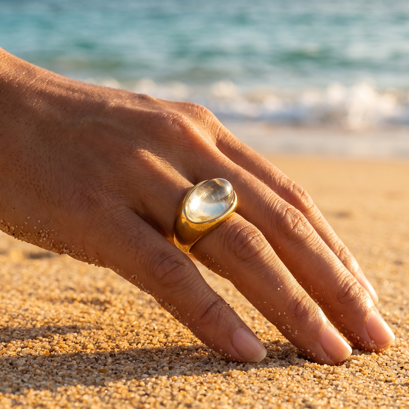 NELL. Stone Ring