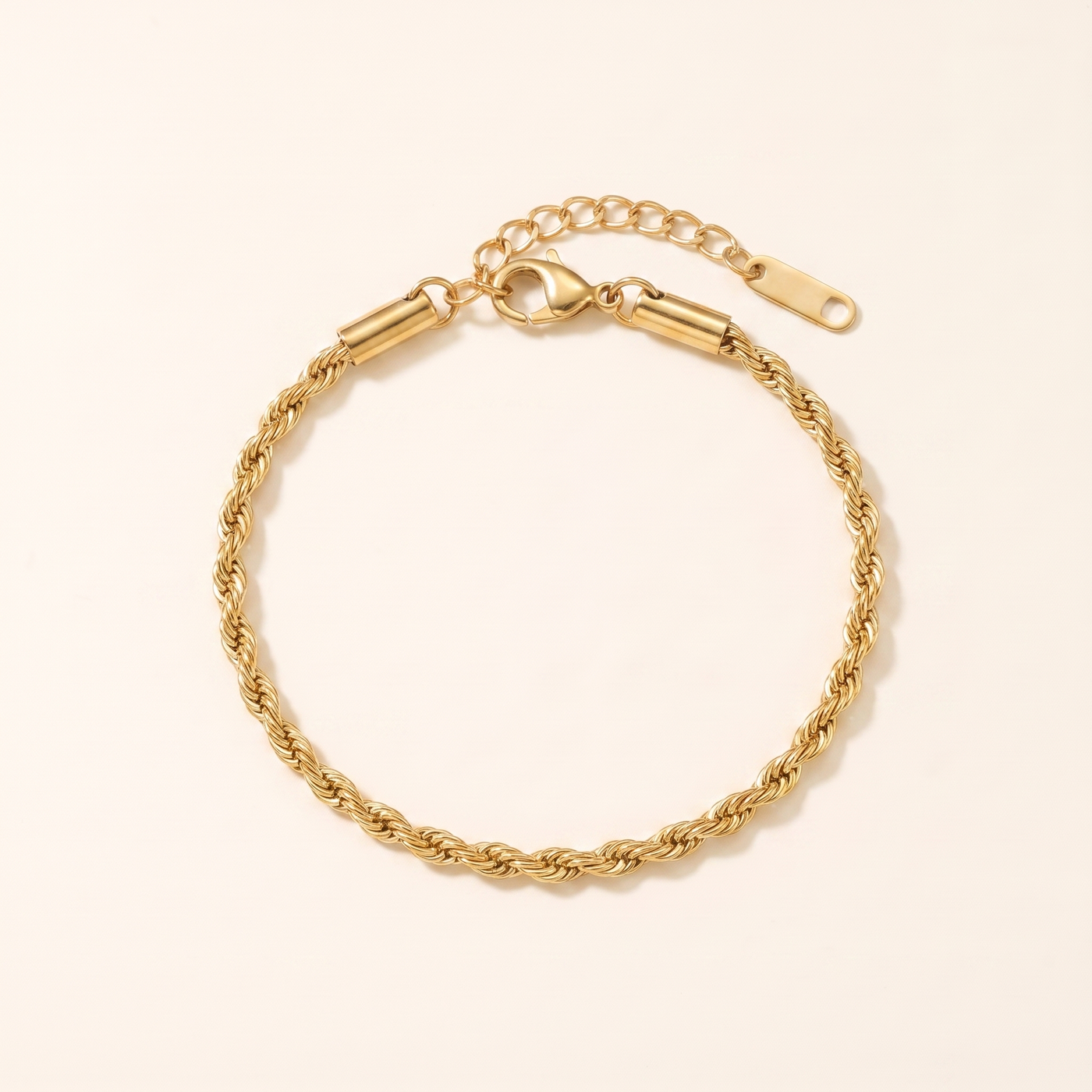 VIOLET. Rope Chain Anklet
